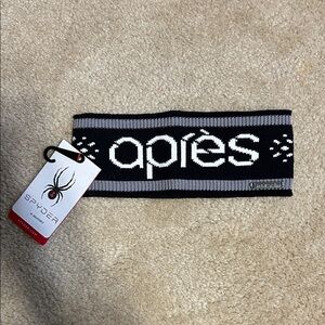 Spyder Womens Intarsia Apres Ski Knit Headband
